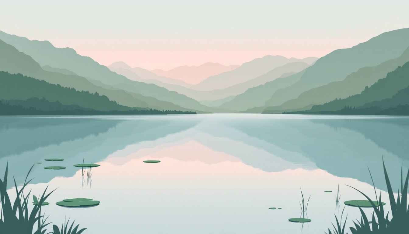 고요한 호수